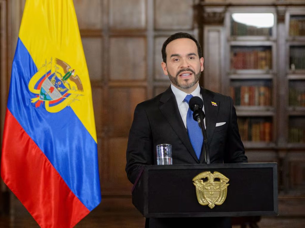 Abelardo de la Espriella, presidente de Colombia. Imagen de referencia a anuncio del plan de choque en salud. Foto: NurPhoto / Getty Images.