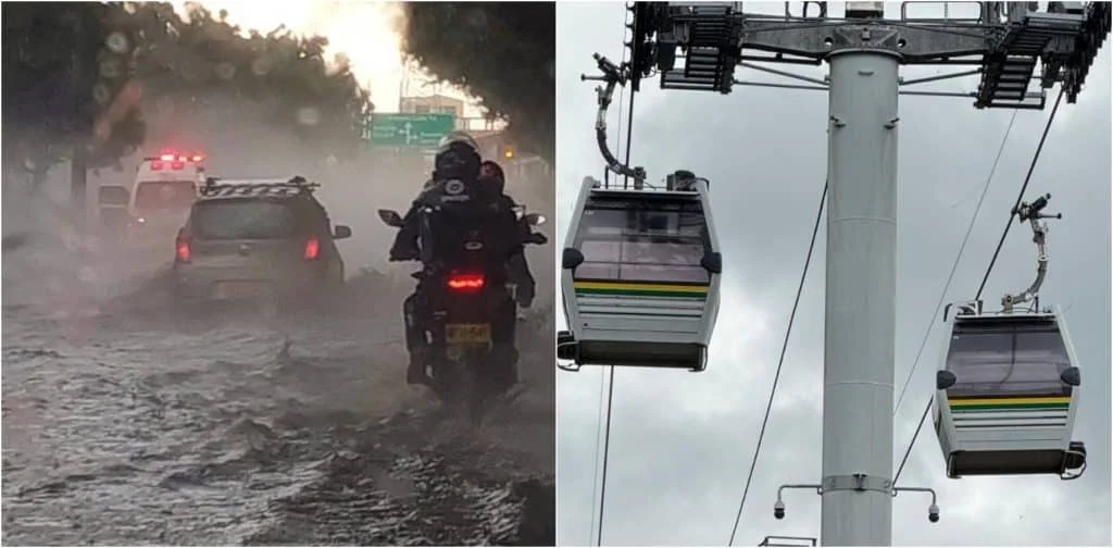 Alerta por fuerte aguacero en Medellín: La Presidenta llegó a nivel rojo y hubo afectaciones