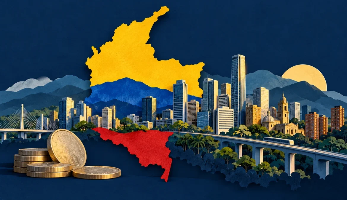 Crecimiento de Colombia: FMI recorta su previsión al 2,2 % para 2026