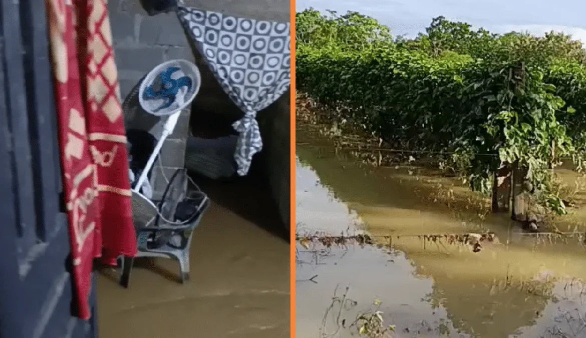 Lluvias en Urabá: emergencia afecta a cerca de 1.000 familias en 4 municipios